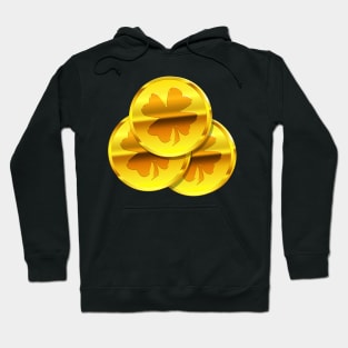 Lucky penny gold coin Hoodie